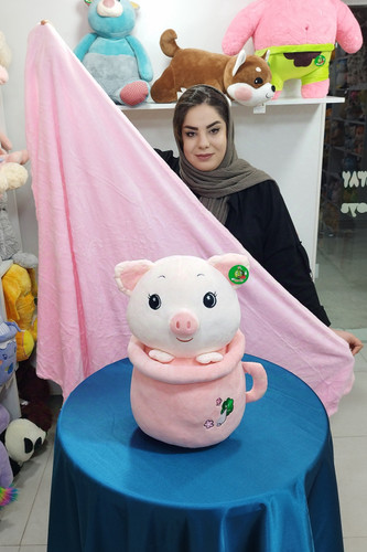 عروسک پتودار خوک فنجونی