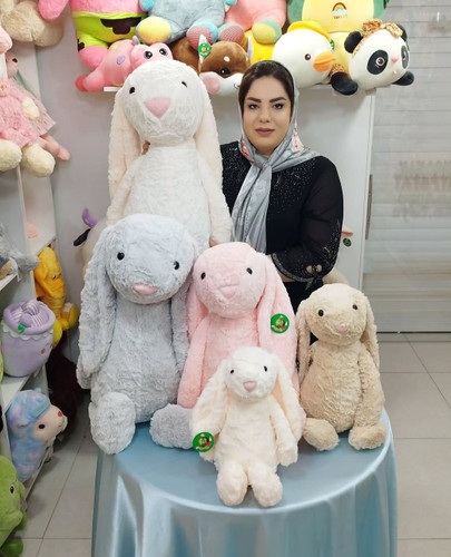 عروسک خرگوش جیلی کت اورجینال برند جیلی کت