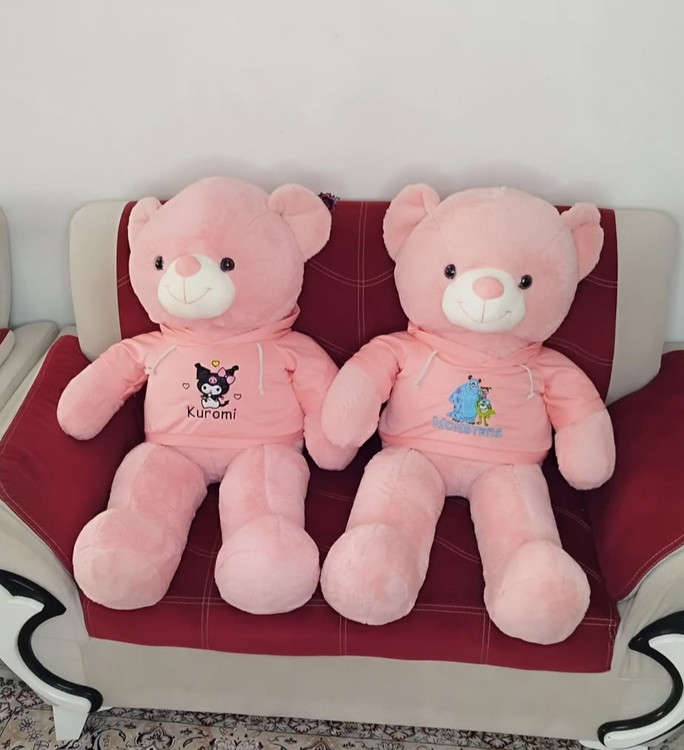 عروسک خرس لباسدار