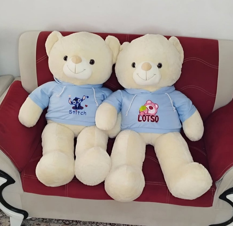 عروسک خرس لباسدار