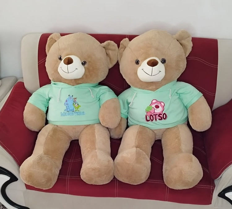 عروسک خرس لباسدار