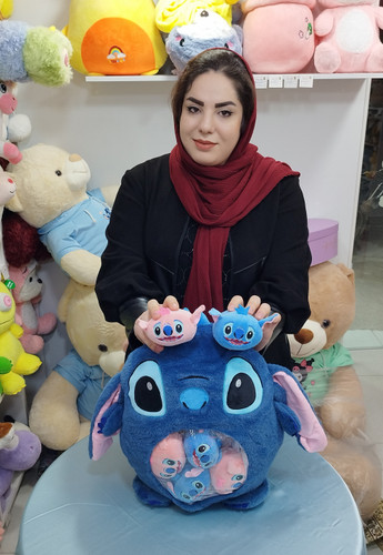 عروسک استیج بچه دار با شش عدد نینی