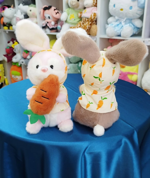 عروسک خرگوش هویج بدست