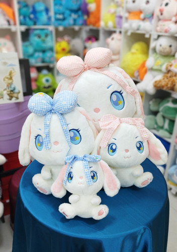 عروسک خرگوش چشم آبی