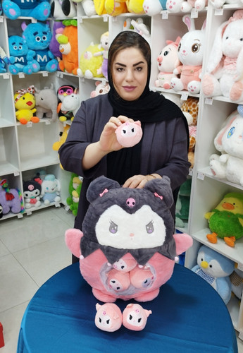 عروسک بچه دار طرح کرومی