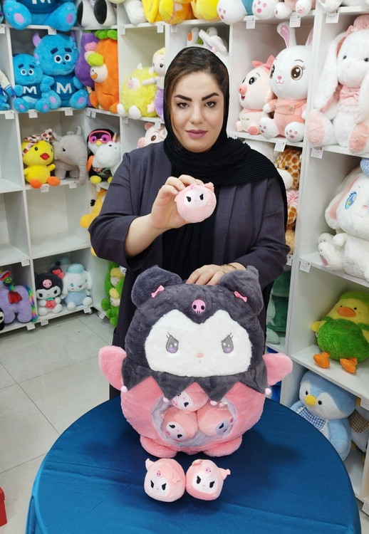 عروسک بچه دار طرح کرومی