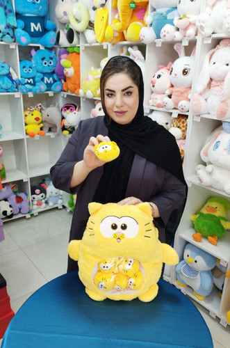 عروسک بچه دار طرح گارفیلد