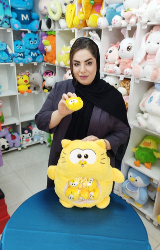 عروسک گارفیلد بچه دار با شش عدد نینی