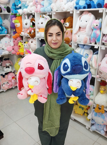 عروسک استیج و آنجل اردک بدست