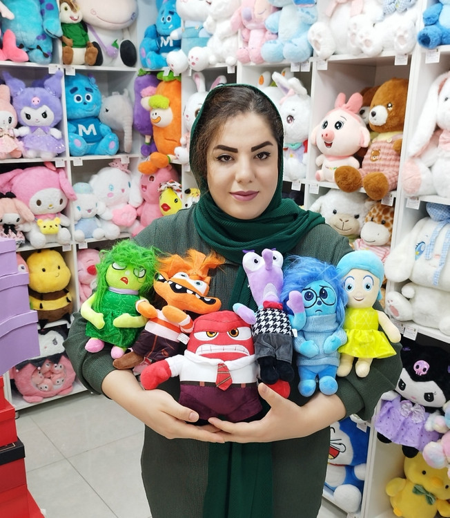 عروسک شخصیت های انیمیشن درون و بیرون