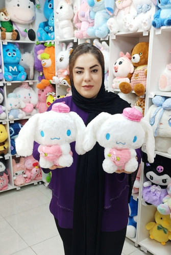 عروسک سینامورال کلاه صورتی