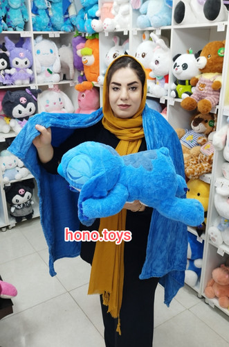 عروسک بالشتی پتودار طرح استیج خوابیده