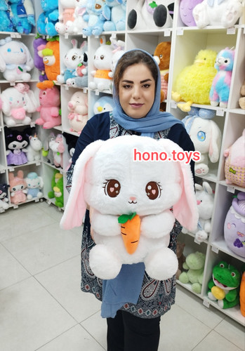 عروسک خرگوش هویج بدست ۴۰ سانت