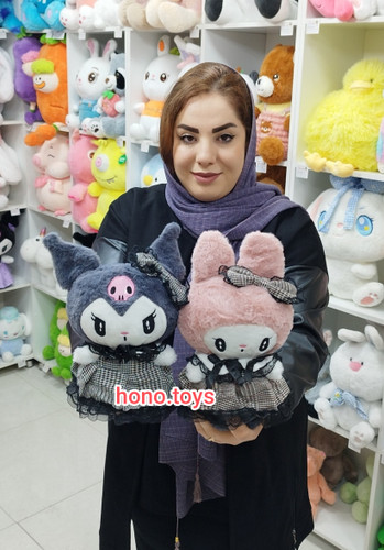 عروسک کرومی و ملودی لباس چهار خانه