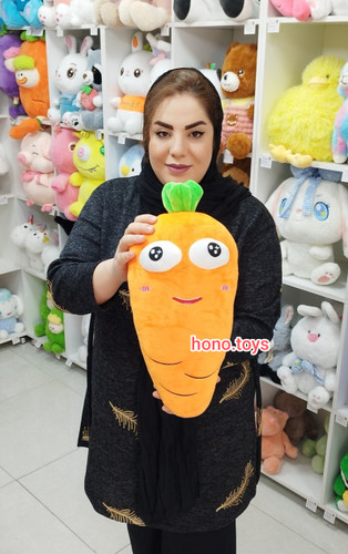 عروسک هویج بالشتی ۵۰ سانتی