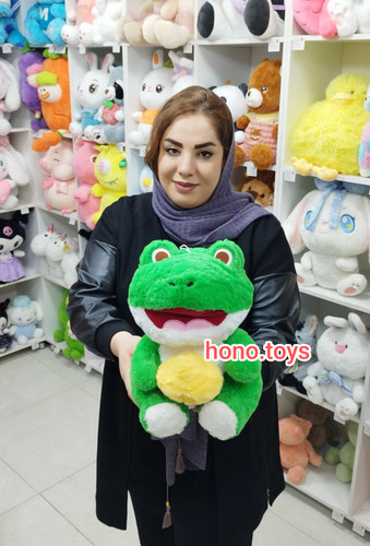 عروسک قورباغه خندون