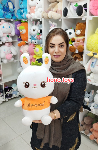 عروسک خرگوش گوش هویجی