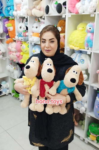 عروسک سگ جلیقه ای