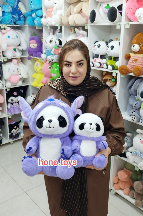 عروسک پاندا لباس استیج