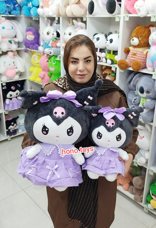 عروسک کرومی بنفش