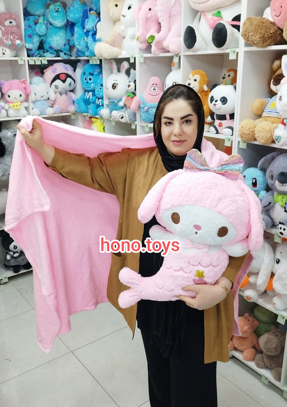 عروسک پتودار طرح کرومی و ملودی دریایی