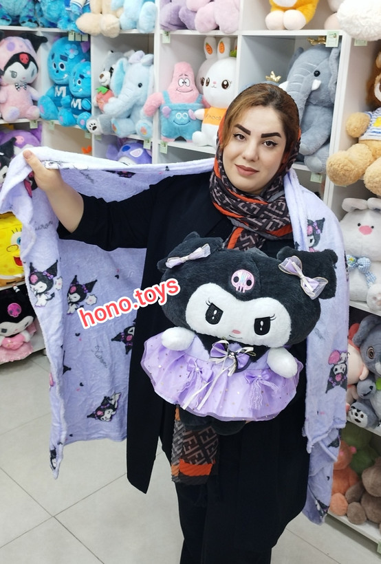 عروسک پتودار کرومی لاکچری