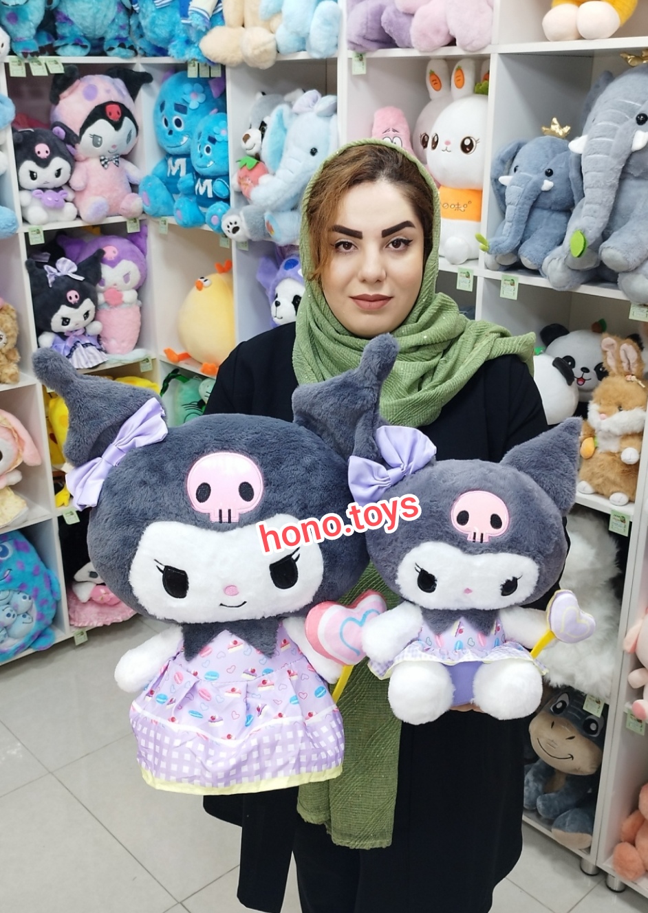 عروسک کرومی آبنبات بدست